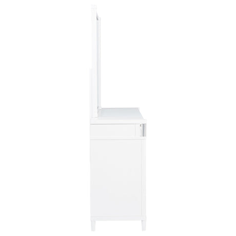  Coaster Furniture Gracemont 225073M 8-drawer Bedroom Dresser with Mirror - White IMAGE 9