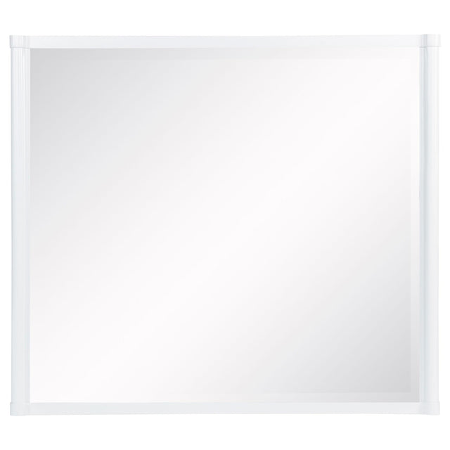  Coaster Furniture Gracemont 225074 Dresser Mirror - White IMAGE 1