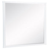  Coaster Furniture Gracemont 225074 Dresser Mirror - White IMAGE 2