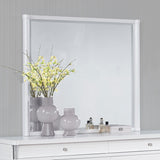  Coaster Furniture Gracemont 225074 Dresser Mirror - White IMAGE 5