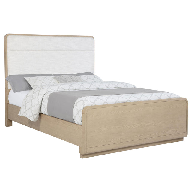  Coaster Furniture Ladera 225081Q 56-inch Queen Panel Bed - Light Elm IMAGE 1