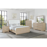  Coaster Furniture Ladera 225081Q 56-inch Queen Panel Bed - Light Elm IMAGE 8