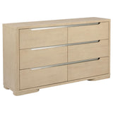  Coaster Furniture Ladera 225083 6-drawer Bedroom Dresser - Light Elm IMAGE 1