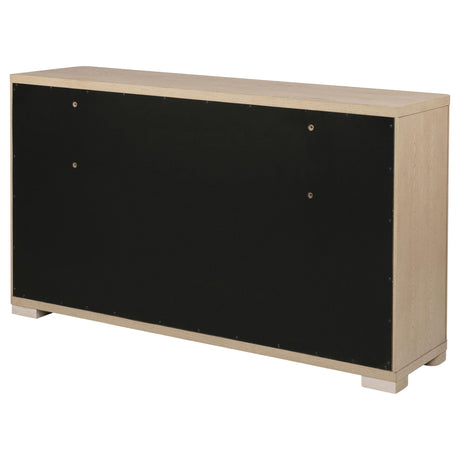  Coaster Furniture Ladera 225083 6-drawer Bedroom Dresser - Light Elm IMAGE 10
