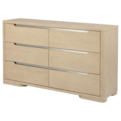  Coaster Furniture Ladera 225083 6-drawer Bedroom Dresser - Light Elm IMAGE 12