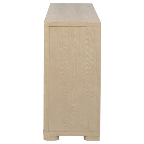  Coaster Furniture Ladera 225083 6-drawer Bedroom Dresser - Light Elm IMAGE 4