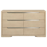  Coaster Furniture Ladera 225083 6-drawer Bedroom Dresser - Light Elm IMAGE 8