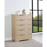  Coaster Furniture Ladera 225085 5-drawer Bedroom Chest - Light Elm IMAGE 2