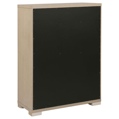  Coaster Furniture Ladera 225085 5-drawer Bedroom Chest - Light Elm IMAGE 5