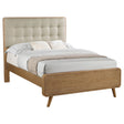  Coaster Furniture Robyn 225091F Wood Full Platform Bed - Light Ash IMAGE 1