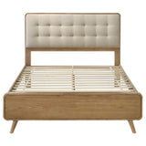  Coaster Furniture Robyn 225091KW Wood California King Platform Bed - Light Ash IMAGE 11