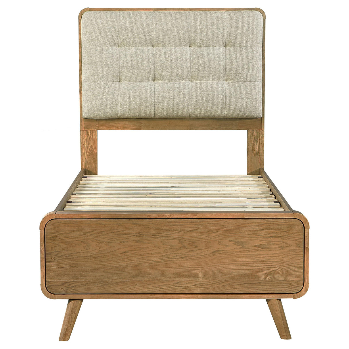  Coaster Furniture Robyn 225091T Wood Twin Platform Bed - Light Ash IMAGE 7
