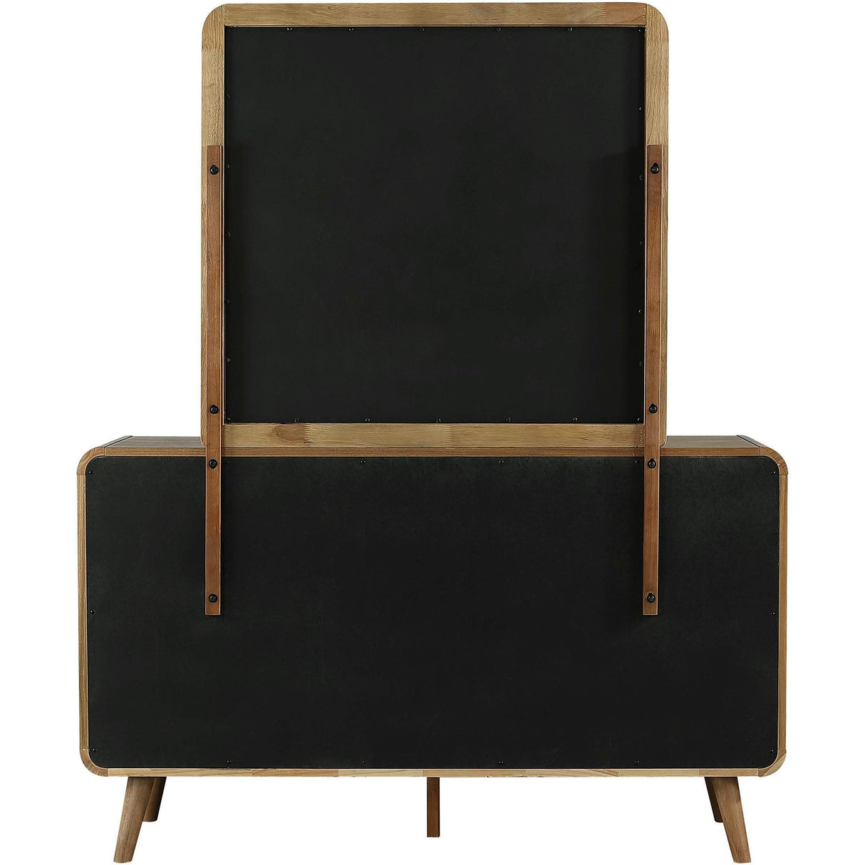  Coaster Furniture Robyn 225093M 6-drawer Bedroom Dresser and Mirror - Light Ash IMAGE 7