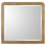  Coaster Furniture Robyn 225094 Dresser Mirror - Light Ash IMAGE 1