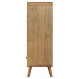  Coaster Furniture Robyn 225095 5-drawer Bedroom Chest - Light Ash IMAGE 2