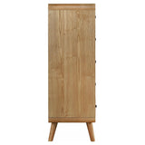  Coaster Furniture Robyn 225095 5-drawer Bedroom Chest - Light Ash IMAGE 3