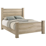  Coaster Furniture Oakglen 225101KW 55-inch California King Panel Bed - Weathered Oak IMAGE 8