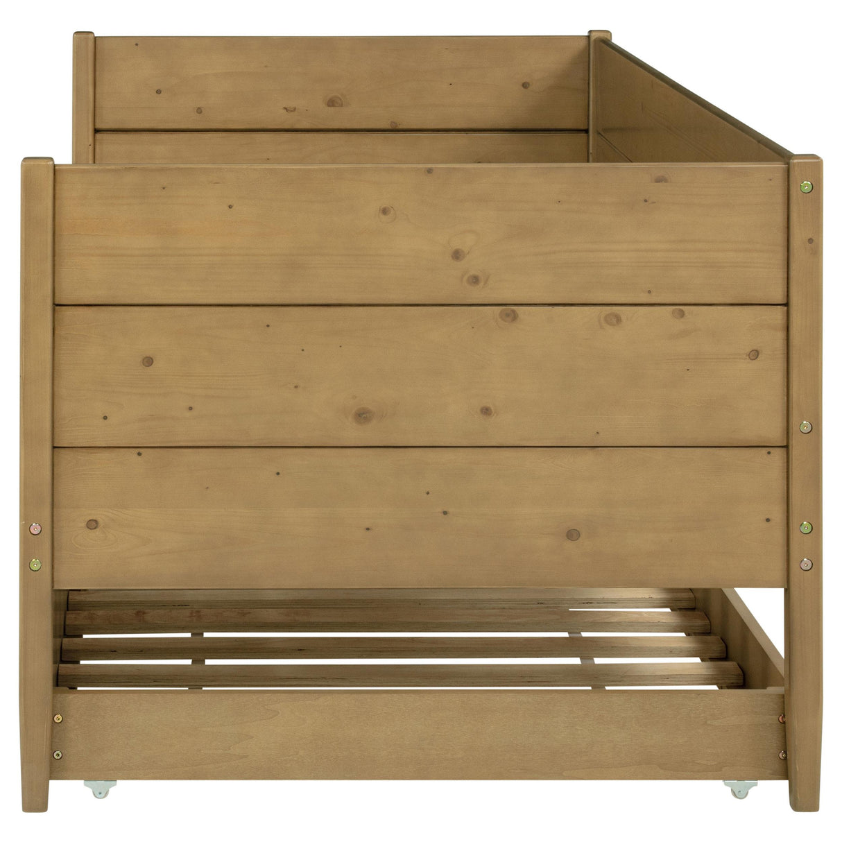  Coaster Furniture Calinda 300685 Wood Twin Daybed With Trundle - Natural IMAGE 6