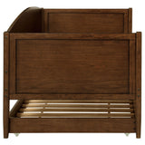  Coaster Furniture Bozeman 300686 Wood Twin Daybed With Trundle - Medium Walnut IMAGE 8