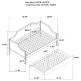  Coaster Furniture Redding 300687 Wood Twin Daybed With Trundle - Cherry IMAGE 14