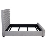  Coaster Furniture Patricia 300719Q 58-inch Boucle Upholstered Queen Bed - Grey IMAGE 8