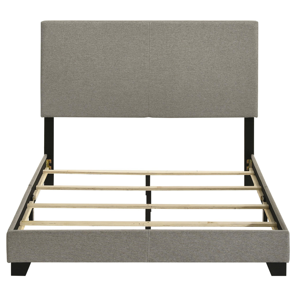  Coaster Furniture Dorian 300851F Fabric Upholstered Full Panel Bed - Taupe IMAGE 4