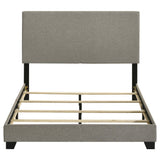  Coaster Furniture Dorian 300851F Fabric Upholstered Full Panel Bed - Taupe IMAGE 4
