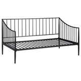  Coaster Furniture Newbury 301056 Metal Twin Daybed Bed Frame - Matte Black IMAGE 1