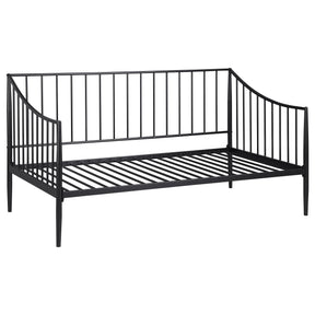  Coaster Furniture Newbury 301056 Metal Twin Daybed Bed Frame - Matte Black IMAGE 1