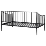  Coaster Furniture Newbury 301056 Metal Twin Daybed Bed Frame - Matte Black IMAGE 2