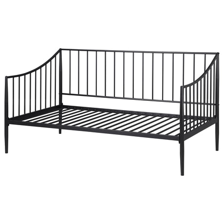  Coaster Furniture Newbury 301056 Metal Twin Daybed Bed Frame - Matte Black IMAGE 3