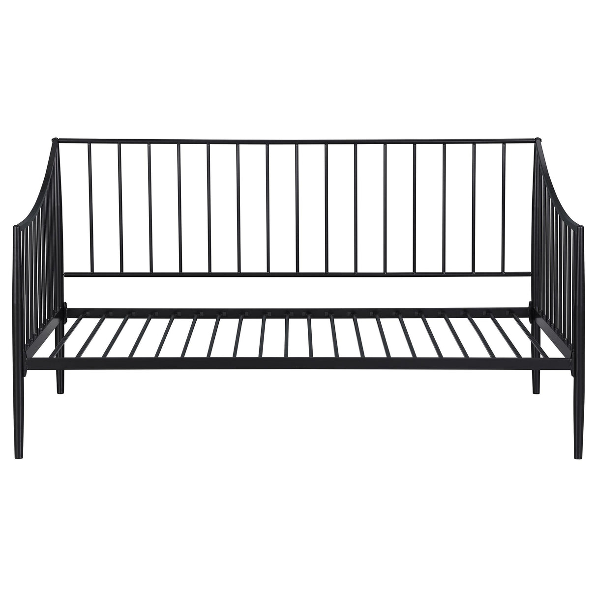  Coaster Furniture Newbury 301056 Metal Twin Daybed Bed Frame - Matte Black IMAGE 7