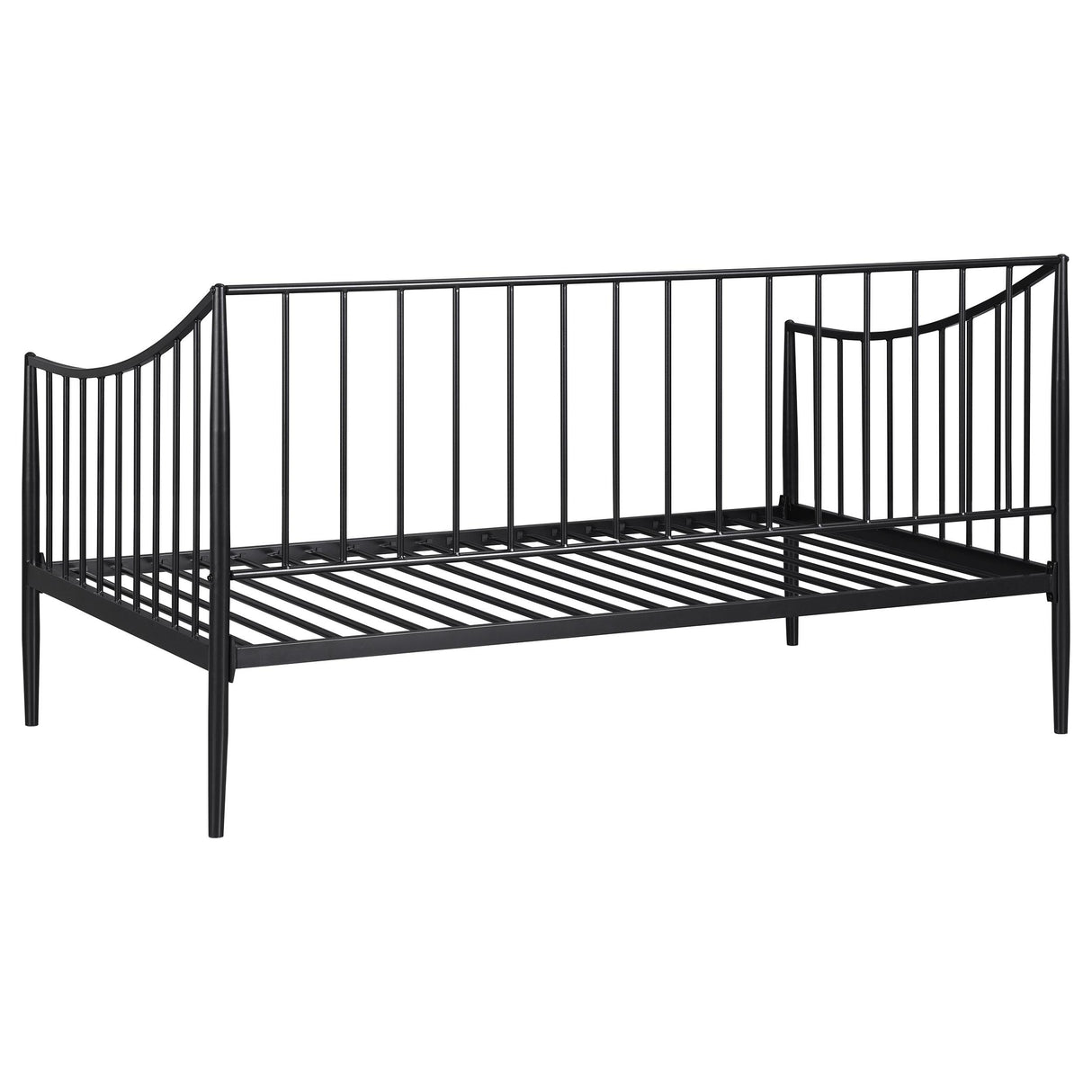  Coaster Furniture Newbury 301056 Metal Twin Daybed Bed Frame - Matte Black IMAGE 8