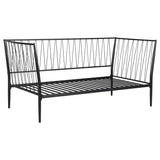  Coaster Furniture Richland 301057 Metal Twin Daybed Bed Frame - Matte Black IMAGE 1
