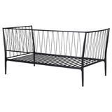  Coaster Furniture Richland 301057 Metal Twin Daybed Bed Frame - Matte Black IMAGE 2