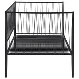  Coaster Furniture Richland 301057 Metal Twin Daybed Bed Frame - Matte Black IMAGE 4