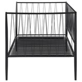  Coaster Furniture Richland 301057 Metal Twin Daybed Bed Frame - Matte Black IMAGE 6