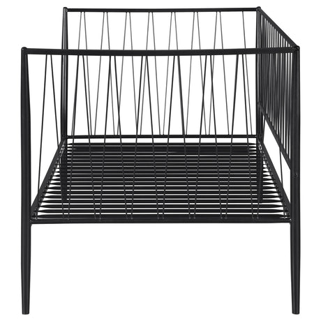  Coaster Furniture Richland 301057 Metal Twin Daybed Bed Frame - Matte Black IMAGE 6