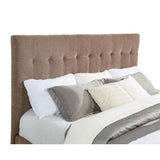  Coaster Furniture Senna 305811KW Upholstered California King Audio Flame Visualizer Bed - Brown IMAGE 8