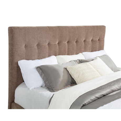  Coaster Furniture Senna 305811Q Upholstered Queen Audio Flame Visualizer Bed - Brown IMAGE 7