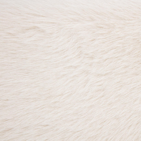  Coaster Furniture Rebecca 306141KE Faux Fur Upholstered Eastern King Bed - Cream IMAGE 9