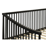  Coaster Furniture Delgado 310027 Windsor Twin Wood Daybed with Trundle - Black IMAGE 3