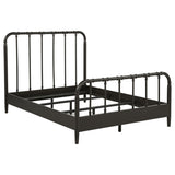  Coaster Furniture Rocco 310035F All Wood Water Pipe Open Frame Full Bed - Dark Bronze IMAGE 1
