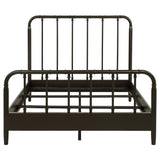  Coaster Furniture Rocco 310035F All Wood Water Pipe Open Frame Full Bed - Dark Bronze IMAGE 3