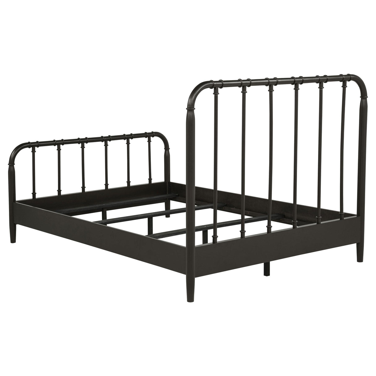  Coaster Furniture Rocco 310035F All Wood Water Pipe Open Frame Full Bed - Dark Bronze IMAGE 5
