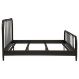  Coaster Furniture Rocco 310035KE All Wood Water Pipe Open Frame Eastern King Bed - Dark Bronze IMAGE 8