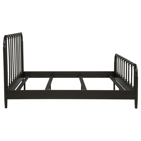  Coaster Furniture Rocco 310035KE All Wood Water Pipe Open Frame Eastern King Bed - Dark Bronze IMAGE 8