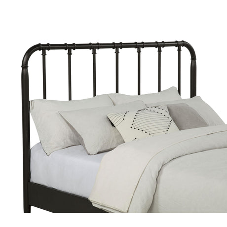  Coaster Furniture Rocco 310035Q All Wood Water Pipe Open Frame Queen Bed - Dark Bronze IMAGE 3