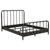  Coaster Furniture Rocco 310035Q All Wood Water Pipe Open Frame Queen Bed - Dark Bronze IMAGE 5