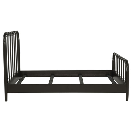  Coaster Furniture Rocco 310035Q All Wood Water Pipe Open Frame Queen Bed - Dark Bronze IMAGE 8